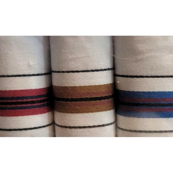 French Connection Mens Luxury Handkerchiefs 5 Pack 16x16 Cotton Blend Christmas - Picture 2 of 3